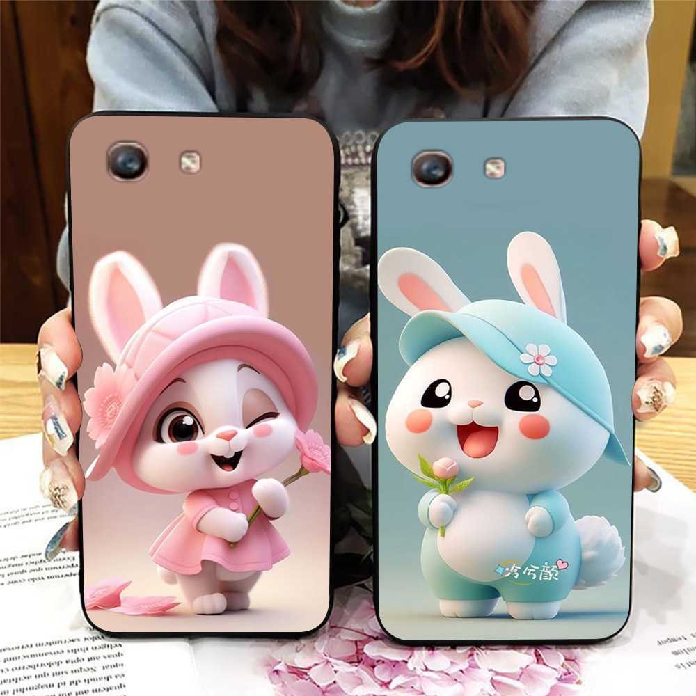 Ốp lưng oppo f1S / oppo f3 / oppo f3 lite / oppo f3 plus in hình thỏ siêu cute