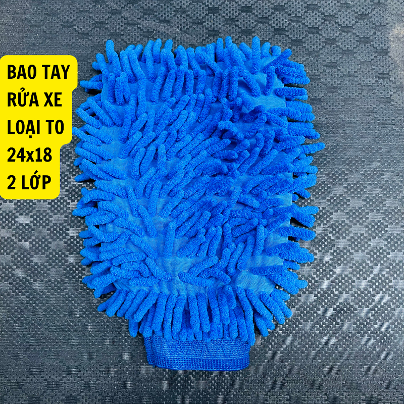 XÀ BÔNG RỬA XE BZ + TẨY RỬA DẦU NHỚT MOTORBIKE CLEANER + Chải Sên Đa Năng, Bao tay san hô