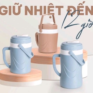 Bình/ phích đá giữ nhiệt việt nhật có nắp vòi tiện lợi