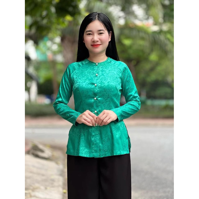 Bà Ba Gấm Giá Rẻ - Bà Ba Miền Tây Đẹp