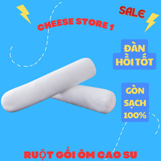   GIẢM MẠNH  Ruột Gối Ôm Ép Hơi Gòn Nguyên Sinh Cao Cấp KT 30x100cm - Gối Ôm Gòn Siêu Êm Ái 