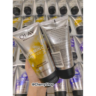 [NEW] Sửa rửa mặt làm trắng da mờ thâm Olay Regenerist Vitamin C + Peptide 24 Brightening Facial Cleanser (150ml)