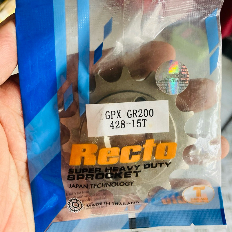 GPX DEMON GR200R - 200cc Nhông 15T - Dĩa 48T + Sên RK 428ELO - DID 428VIX Chính Hãng