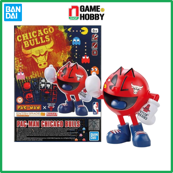 MÔ HÌNH PAC-MAN CHICAGO BULLS - ENTRY GRADE CHÍNH HÃNG BANDAI