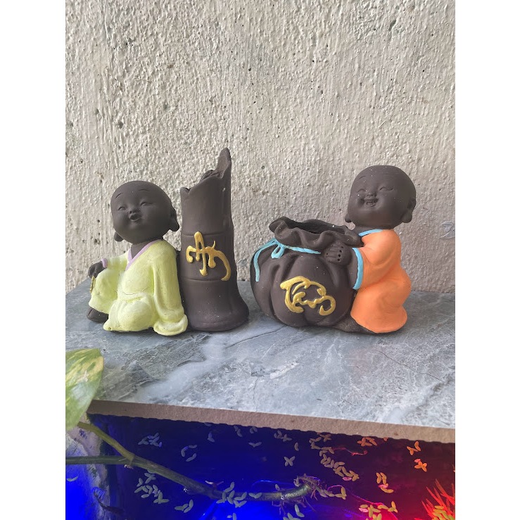 Thanh lý bộ 4 nhân vật Chú Tiểu An Tâm Lộc Tài