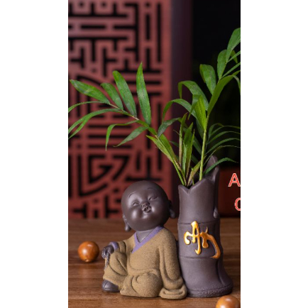 Thanh lý bộ 4 nhân vật Chú Tiểu An Tâm Lộc Tài