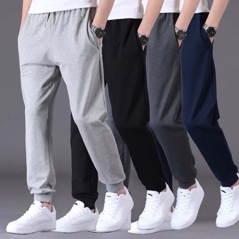 Quần jogger thun phong cách thể thao hình thật size 40 -105kg