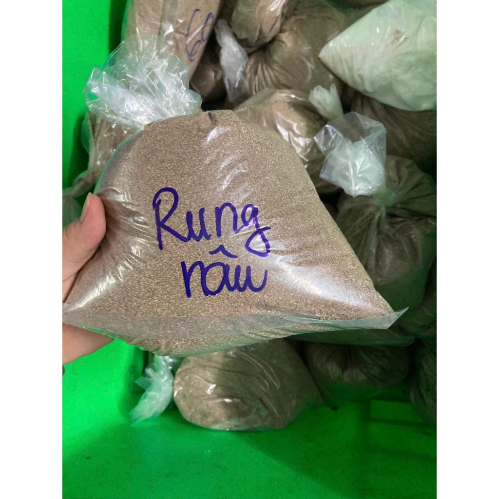 Bột rung nâu thợ bạc