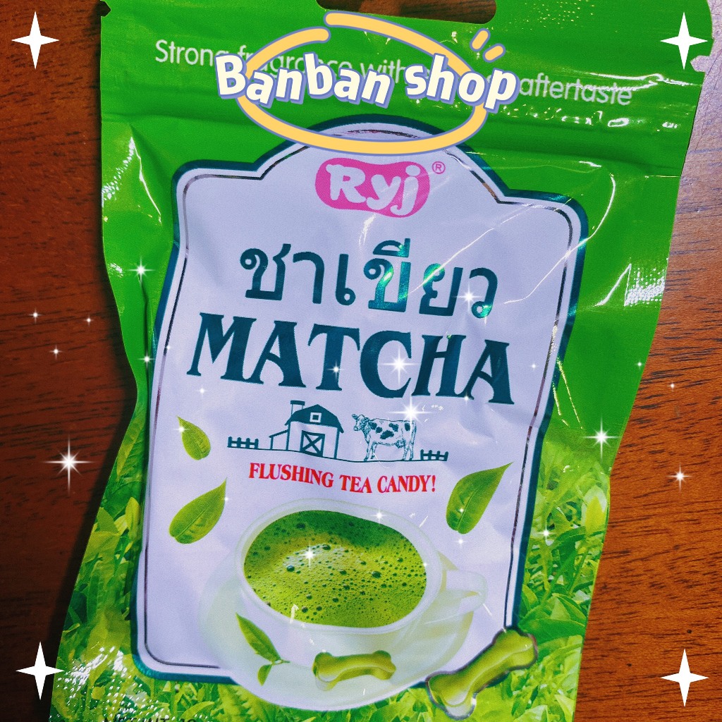30 gói kẹo C Matcha hình xương chó gói 12gr
