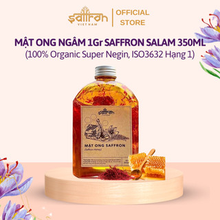 Mật ong ngâm 1gr saffron salam - chai 250ml