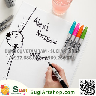 [ SUGI ART SHOP ] Bút lông dầu Sharpie - Sharpie Permanent Marker