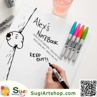 [ SUGI ART SHOP ] Bút lông dầu Sharpie - Sharpie Permanent Marker