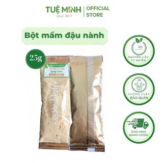 Mầm đậu nành nguyên xơ Tuệ Minh - 25gram tiện lợi