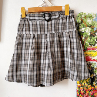 Quần short váy caro Nhật