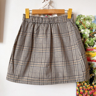 Quần short váy caro Nhật