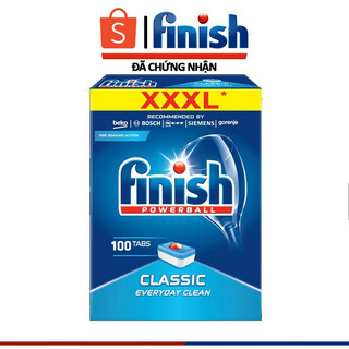 Viên rửa bát tổng hợp Finish 100 viên