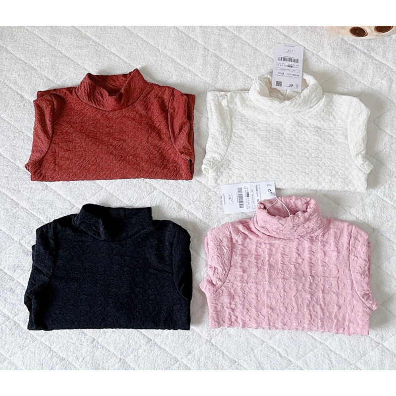 sét áo xốp cổ 3phân và 5phân cho bé gái . sét gồm 2 áo 3phân & 2 áo 5phân cho bé