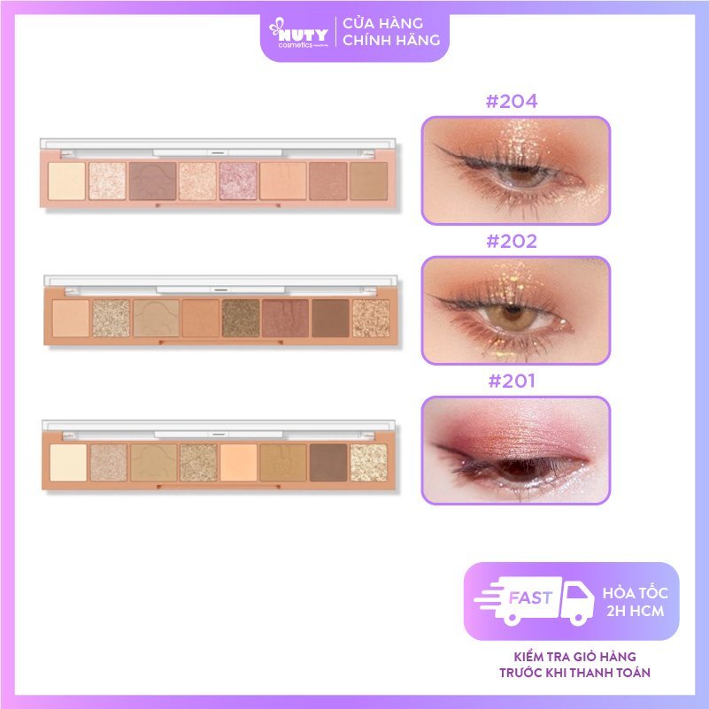 Bảng Phấn Mắt 8 Ô Hold Live Fingertip Star Eyeshadow