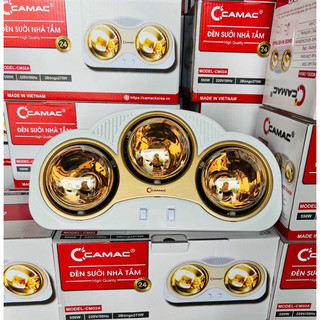 Đèn sưởi nhà tắm 2 bóng, 3 bóng camac