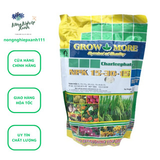 Phân bón lá Growmore NPK 15-30-15 dùng cho mọi giai đoạn 1kg, Grow more 15-30-15 1kg