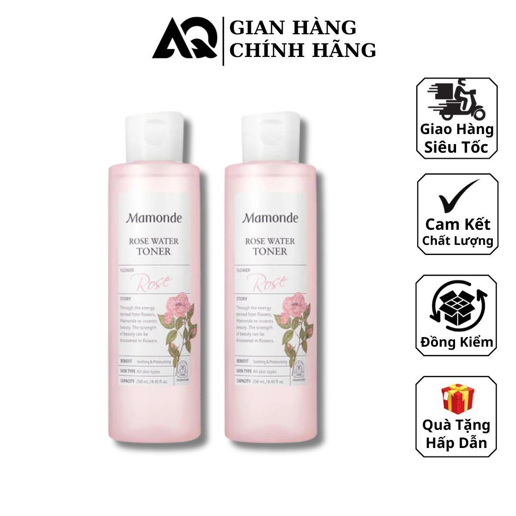 Nước Hoa Hồng Toner Mamonde Diếp Cá Làm Sạch Dầu Nhờn Và Ngăn Ngừa Mụn 250ml