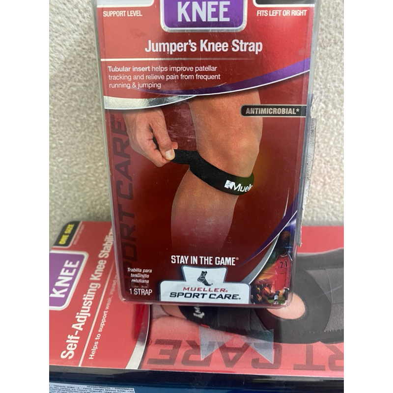 Băng Đầu Gối Mueller Jumper’s Knee Strap – Black (992)