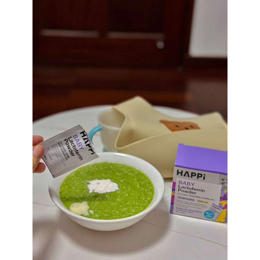Bột bổ sung Lactoferrin HAPPI Úc 28 gói