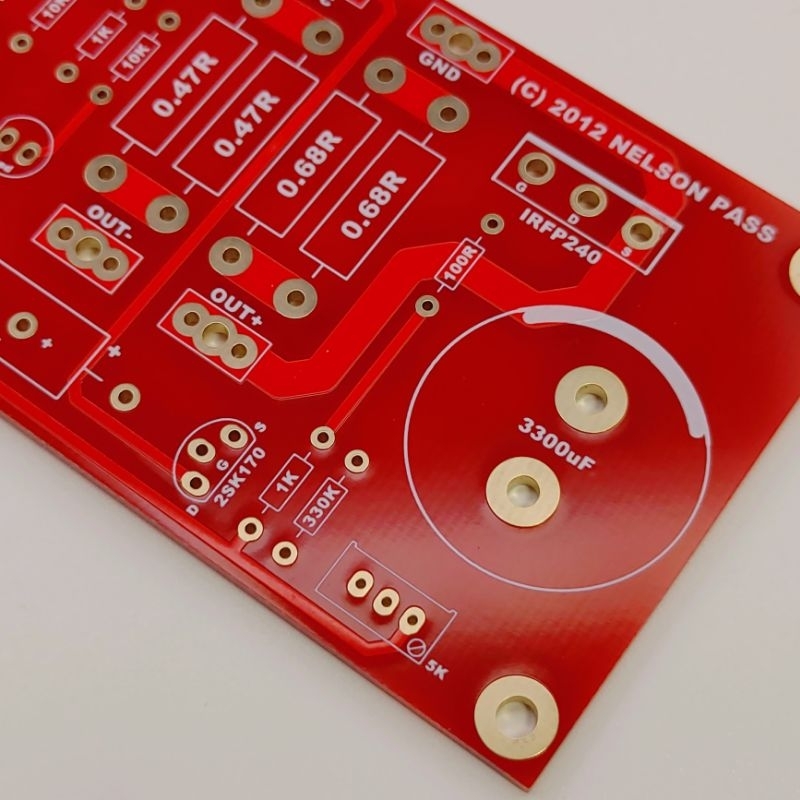 PCB amp camp amp, ACA Ampli calss A 5W