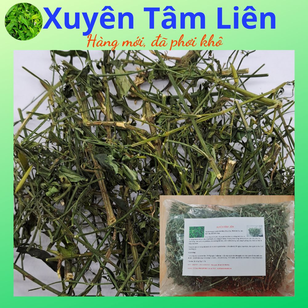 CÂY XUYÊN TÂM LIÊN - Túi 500g& 1kg , loại khô, hàng sạch