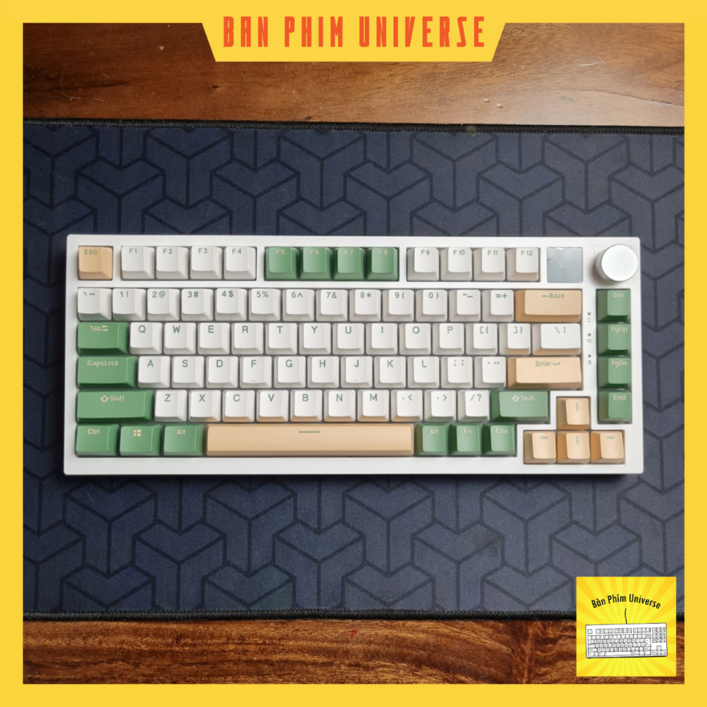 Bàn phím cơ WK75 Pro 3 mode bàn phím bluetooth, 2.4ghz, dây, rgb, gasket, hotswap màn hình Weikav K75 bàn phím không dây