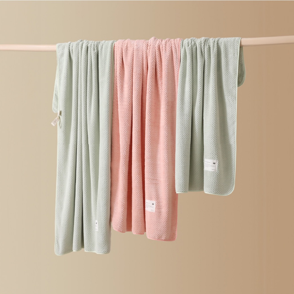 Khăn tắm cho bé sợi lông tuyết cao cấp siêu mềm mịn, kích thước 70cm x 140cm, khăn tắm cho trẻ em và người lớn