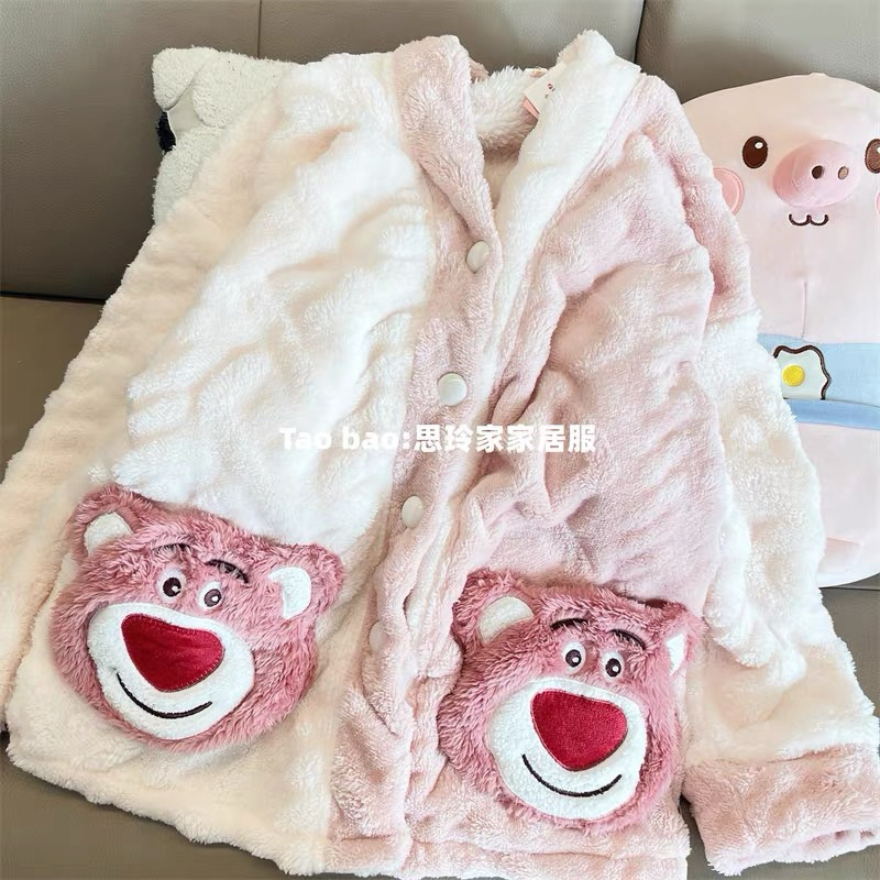 MÃ 122 BỘ NGỦ BÔNG 2 TÚI GẤU LOTSO CÚC BẤM