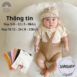 Quần tất yếm đùi SHIN SHOP chất len phiên bản xuân thu phong cách hàn quốc cho bé - QA44