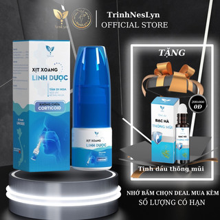 Xịt Mũi Xịt Xoang Linh Dược NesLyn hết viêm xoang khoang mũi, viêm mũi dị ứng thông thoáng sạch mũi tức thì.