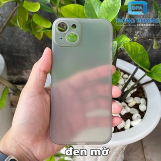 Combo 2 Ốp Lưng Trong Nhám Unibody iPhone 15 PLUS Siêu Mỏng