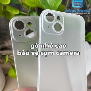 Combo 2 Ốp Lưng Trong Nhám Unibody iPhone 15 PLUS Siêu Mỏng
