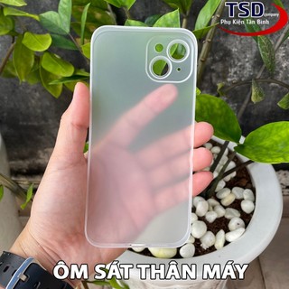 Combo 2 Ốp Lưng Trong Nhám Unibody iPhone 15 PLUS Siêu Mỏng