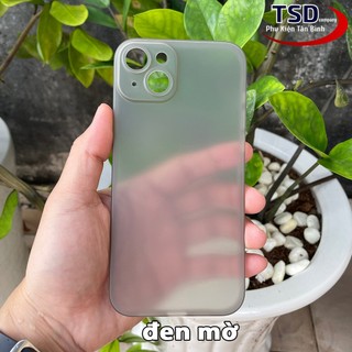 Combo 2 Ốp Lưng Trong Nhám Unibody iPhone 15 PLUS Siêu Mỏng