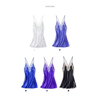 Váy ngủ Victoria Secret satin xịn size XS S M L