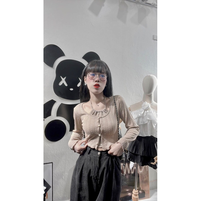 SET 2 ÁO CỘT DÂY CROPTOP