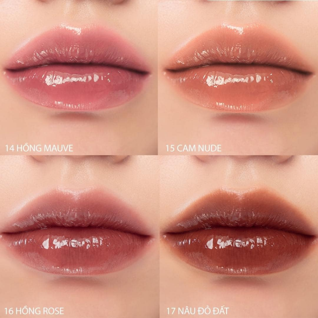 Son Tint Nước Siêu Lì, Lâu Trôi Romand Glasting Water Tint 4g