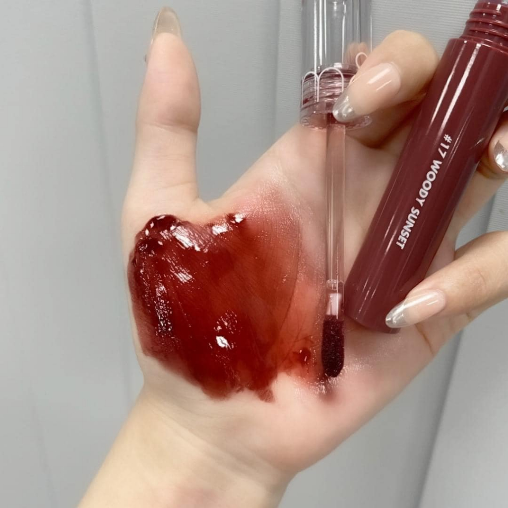 Son Tint Nước Siêu Lì, Lâu Trôi Romand Glasting Water Tint 4g