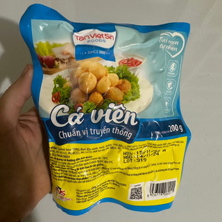 Cá viên Tân Việt Sin 200g loại ngon