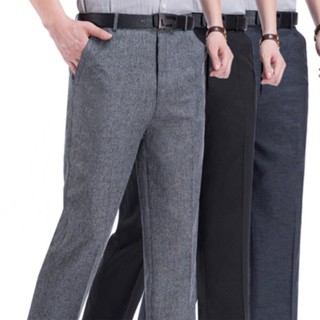 Quần tây nam công sở trung niên đẹp vải dày dặn mềm mịn không phai màu Quần âu nam công sở