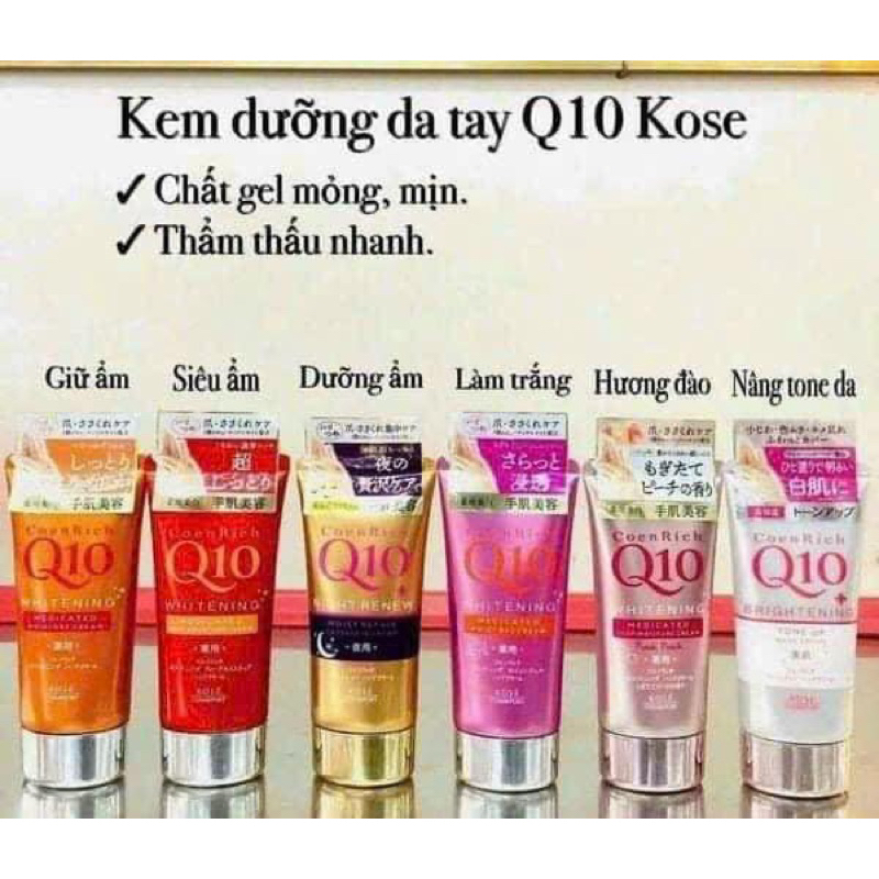 Kem dưỡng da tay Kose Q10 Nhật Bản