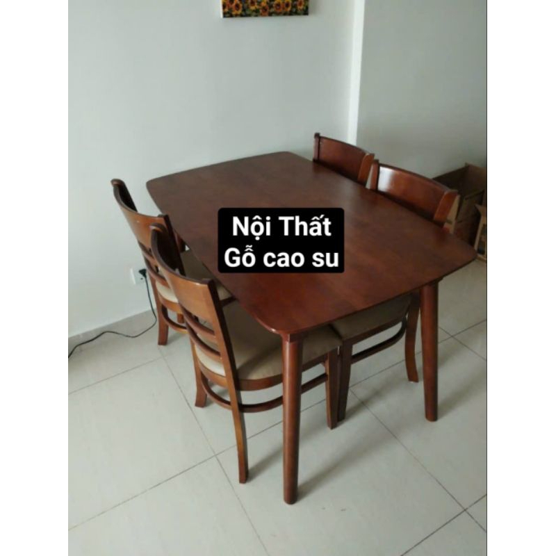 ❤️Bàn gỗ cao su.Bàn ăn tập thể.Giao hàng hoả tóc HCM 🚀