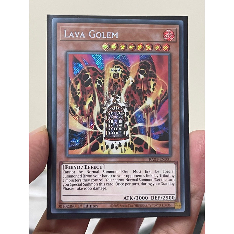 Thẻ bài Yugioh Lava Golem