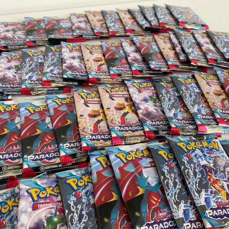 🌟CHÍNH HÃNG🌟 Gói Bài Pokemon TCG Paradox Rift Paldea Evolved Scarlet & Violet - 1 Pack Lẻ Nguyên Seal Art Ngẫu Nhiên