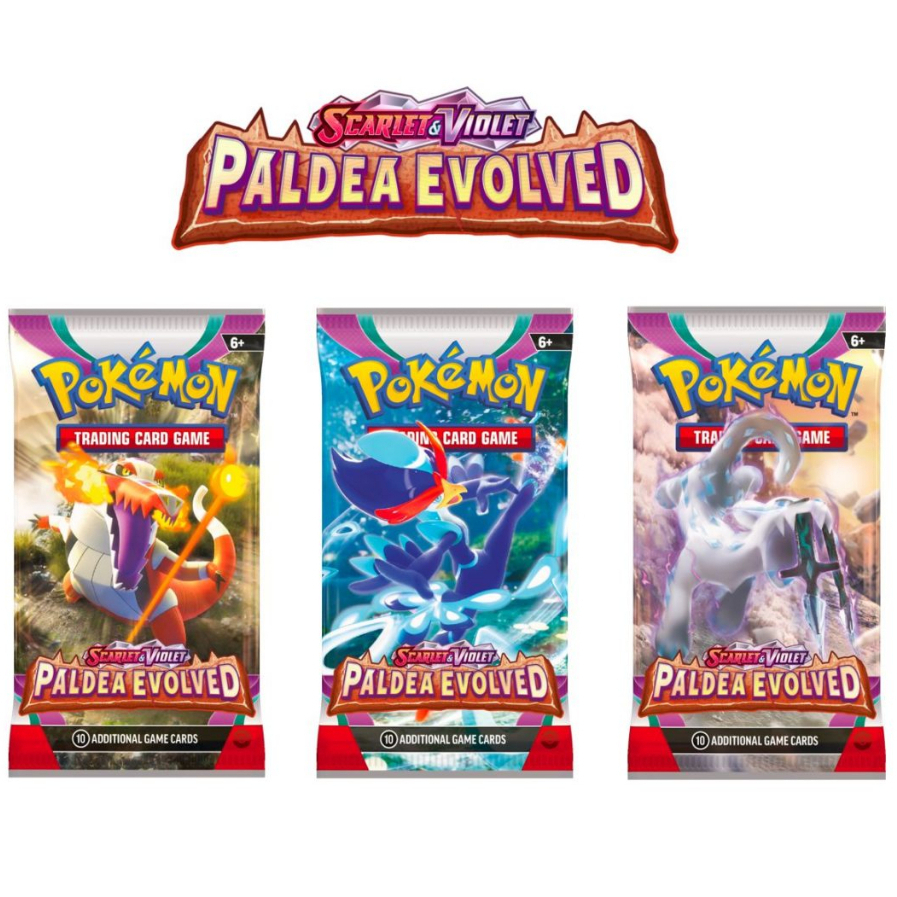 🌟CHÍNH HÃNG🌟 Gói Bài Pokemon TCG Paradox Rift Paldea Evolved Scarlet & Violet - 1 Pack Lẻ Nguyên Seal Art Ngẫu Nhiên