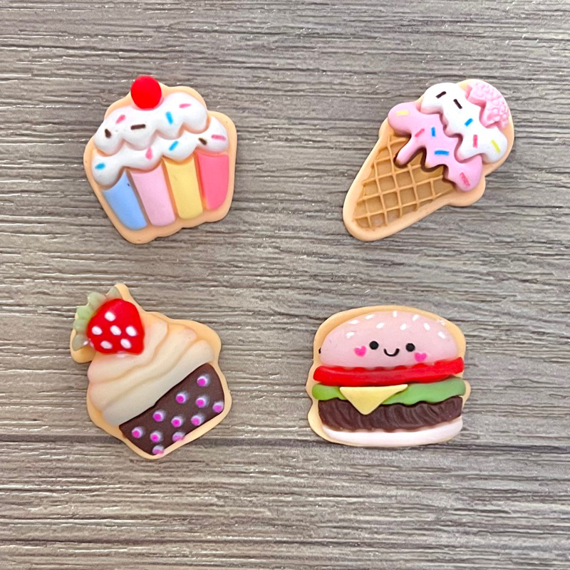 STICKER / JIBITZ / CHARM BÁNH, KEM TRANG TRÍ DÉP SỤC, DÉP CROCS